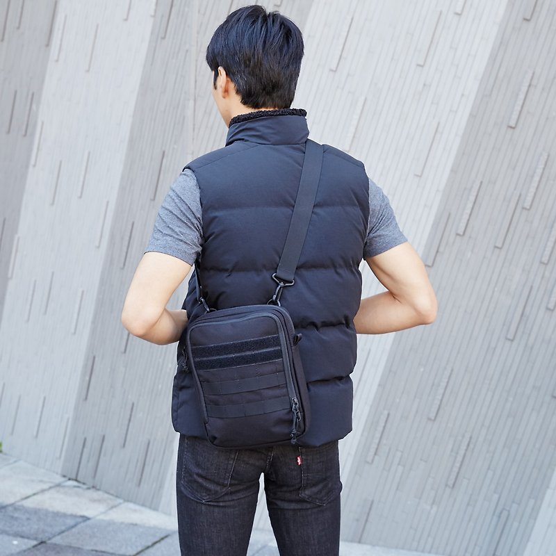 10.5-inch iPad Pro EDC Kit Crossbody Bag - Messenger Bags & Sling Bags - Nylon Black