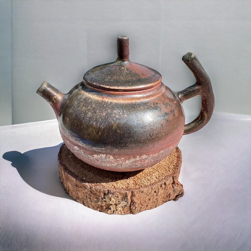 Firewood/220ml/Handmade teapot/Huashan kiln - ถ้วย - ดินเผา 