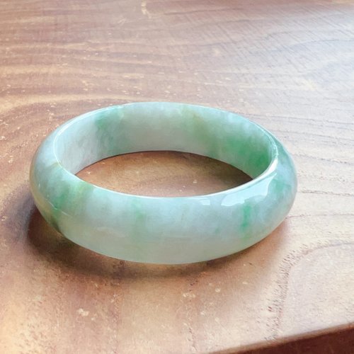 瓔珞珠寶盒 E.L.Jewelry Box 飄陽綠翡翠寶寶鐲手鐲 | 13圍 | 天然緬甸玉A貨翡翠