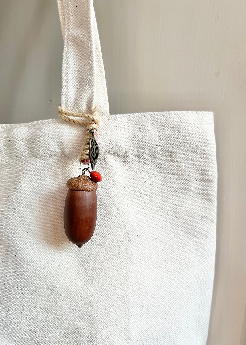 Plant pendant-natural acorns/dried fruits/fast shipping - Charms - Plants & Flowers 