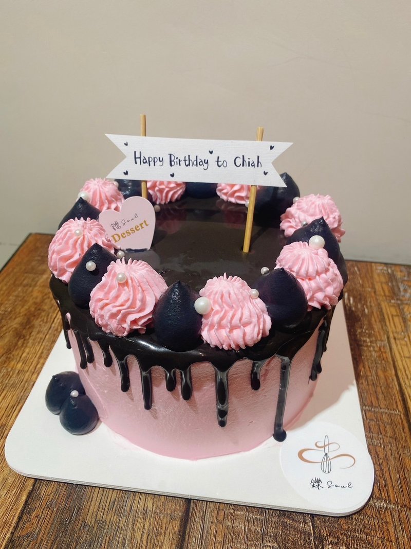 限自取 blackpink 客製化蛋糕 客製化 生日蛋糕 鑠甜點 生日禮物 - 蛋糕/甜點 - 新鮮食材 