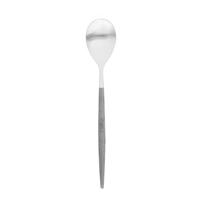 葡萄牙 Cutipol  MIO  灰銀  點心匙 - 刀叉/湯匙/餐具組 - 不鏽鋼 灰色
