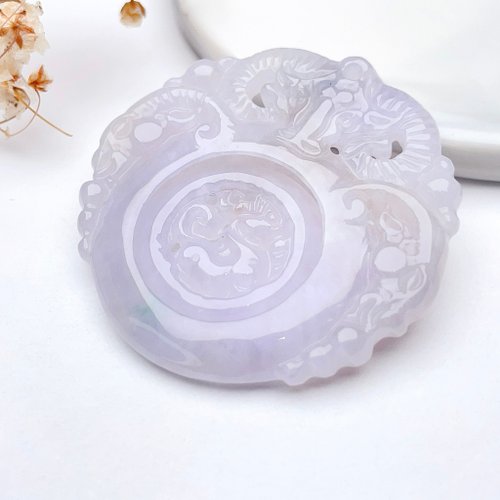 瓔珞珠寶盒 E.L.Jewelry Box 冰種翡翠三羊開泰 | 天然緬甸A貨翡翠 | 送禮