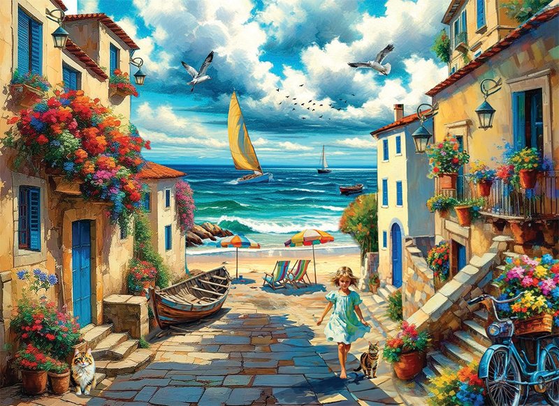 夢幻村莊 Anatolian 1000片拼圖 - 拼圖 - 紙 