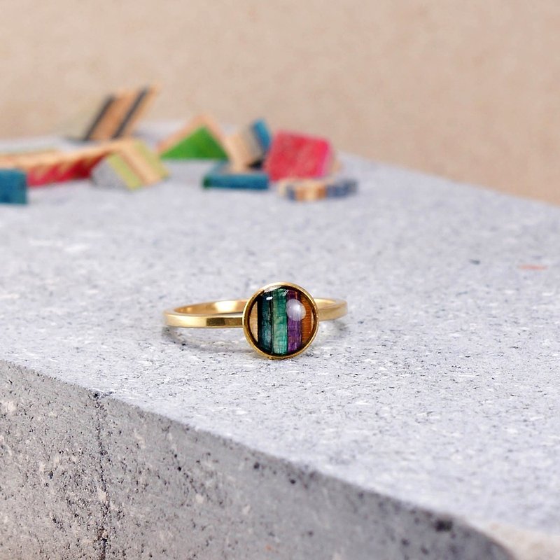 Point ring/R1402002 - General Rings - Copper & Brass Multicolor