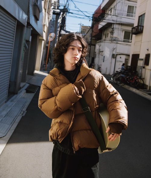 有時又一 YOSHIYOYI 雲和麵包 復古白鴨絨羽絨服