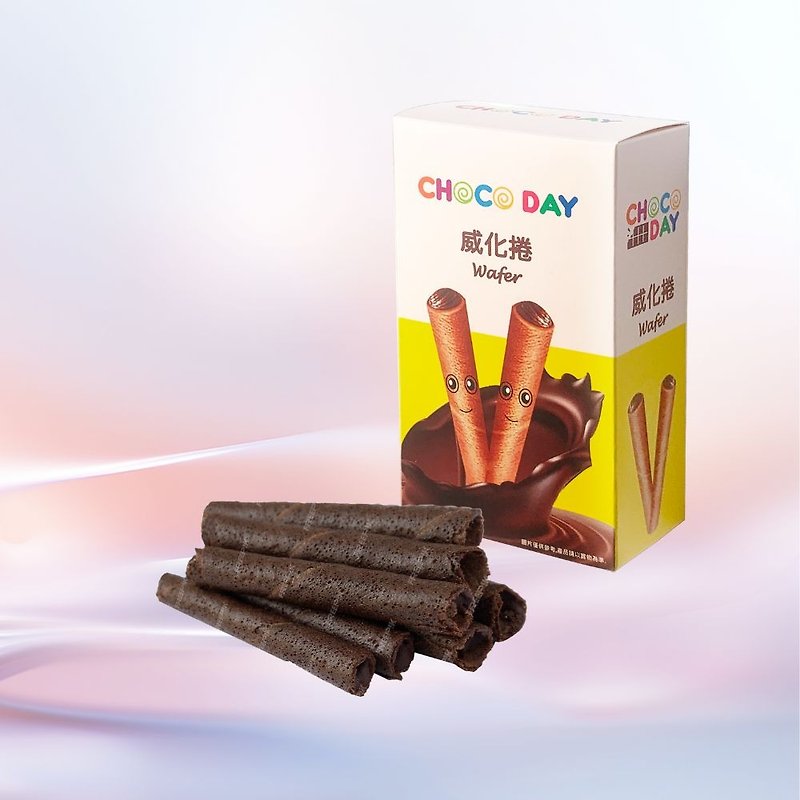 【Diva Life】Chocolate wafer roll gift box plus 1 Yuan for 1 more piece - Chocolate - Other Materials 