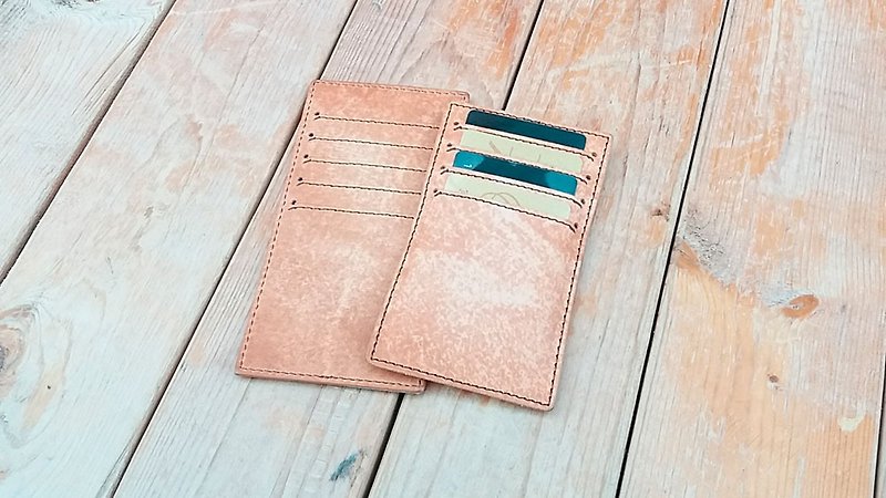 Credit Card Supplementary Folder - Wallets - Genuine Leather 