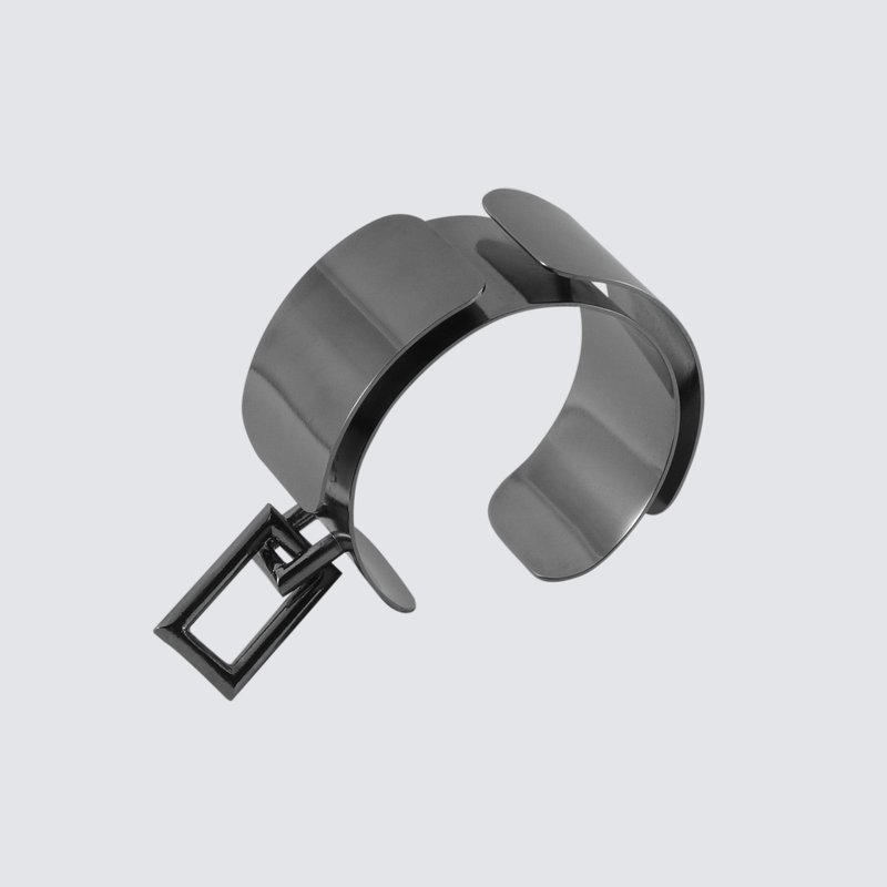 鎧鏈手環 - 手鍊/手鐲 - 其他金屬 黑色