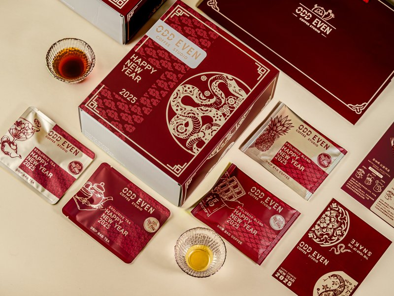 2025 Tea and Coffee New Year Gift Box - กาแฟ - วัสดุอื่นๆ 