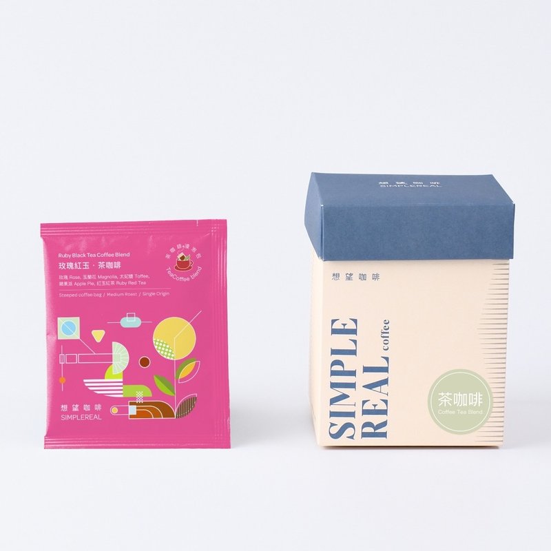 茶咖啡浸泡包組合 佛手烏龍+玫瑰紅玉 4入/8入 - 咖啡/咖啡豆 - 新鮮食材 綠色