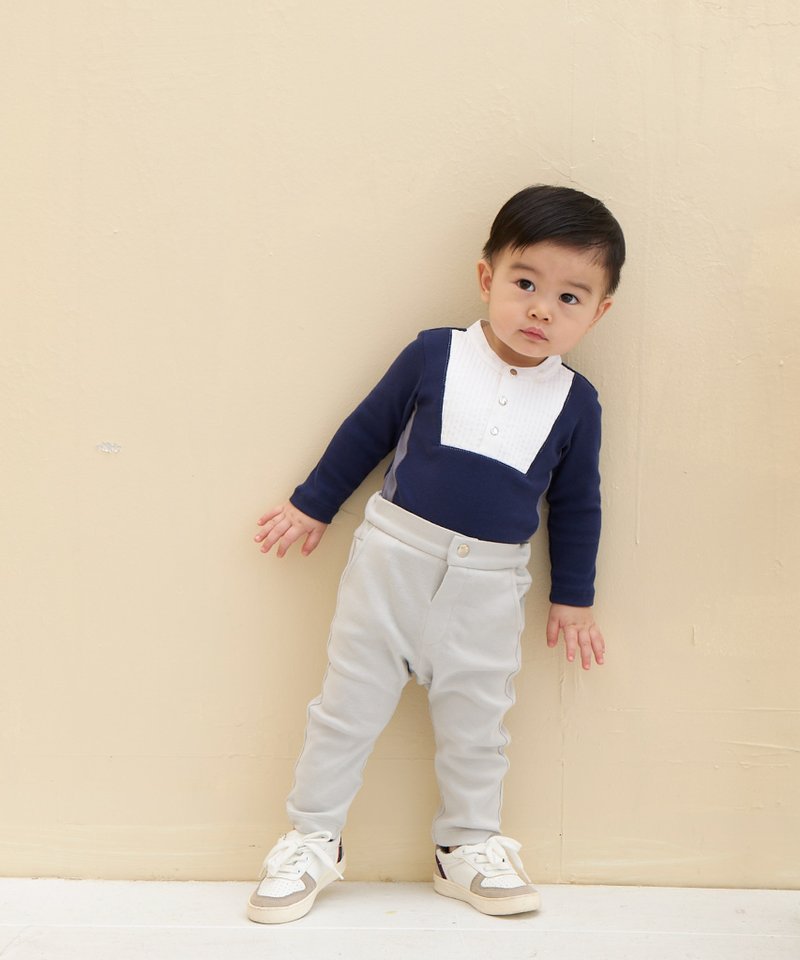 Formal dress series duke bag fart clothes - Onesies - Cotton & Hemp Blue