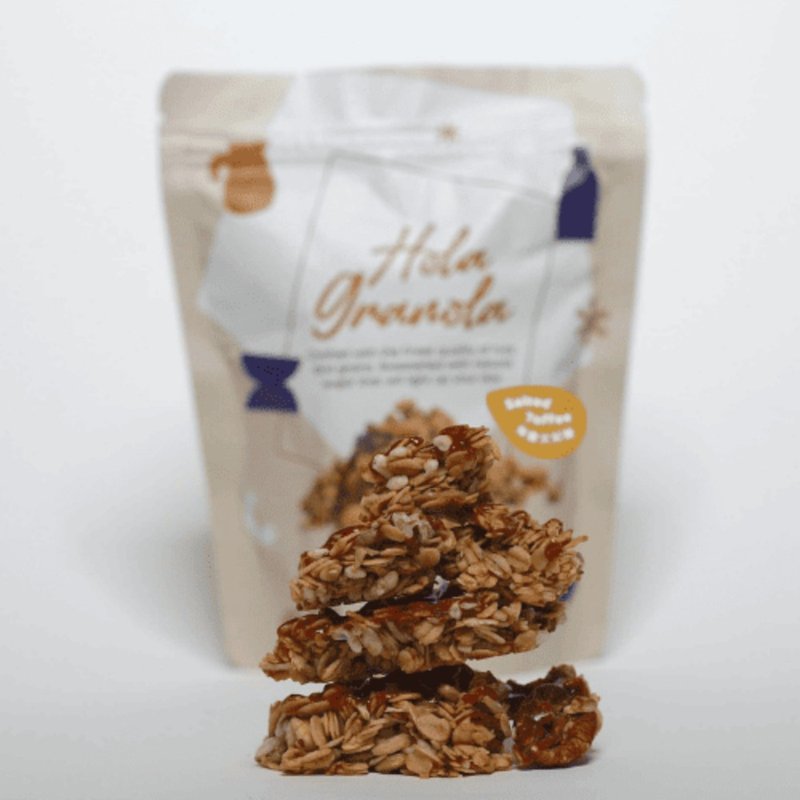 Hola Granola 海鹽太妃糖 - 燕麥/麥片/穀物 - 新鮮食材 卡其色