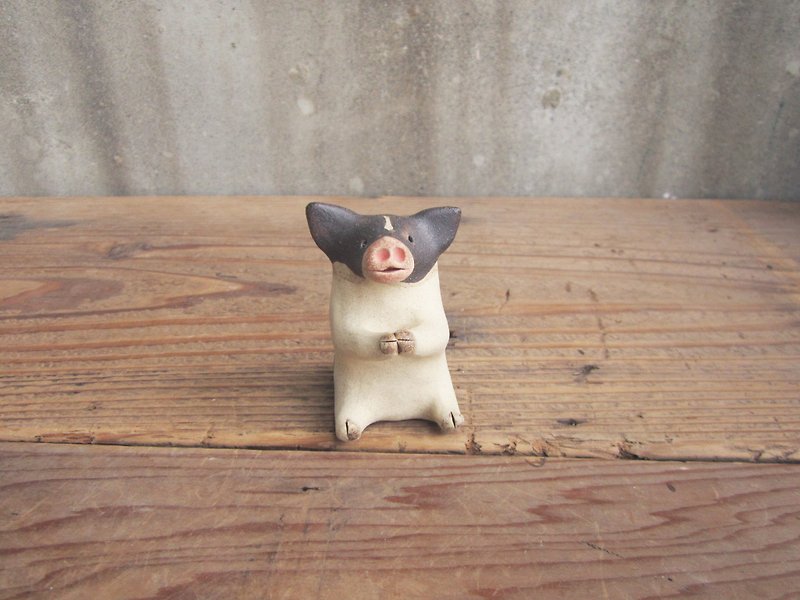 hello pig boo boo - Pottery & Ceramics - Other Materials 
