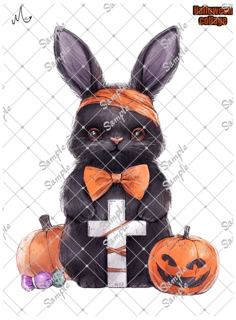 オリジナルステッカーHalloweenシリーズ期間限定10月10日-11月10日まで - 貼紙 - 紙 