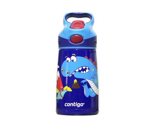 Buffalo Bull Head] Contigo Children's Insulation Straw Bottle 296CC-Blue  Cap - Shop buffalotw Vacuum Flasks - Pinkoi