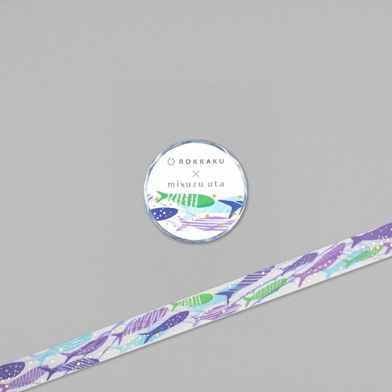 misuzu uta 紙膠帶 大豐收 - 紙膠帶/和紙/PET - 紙 多色