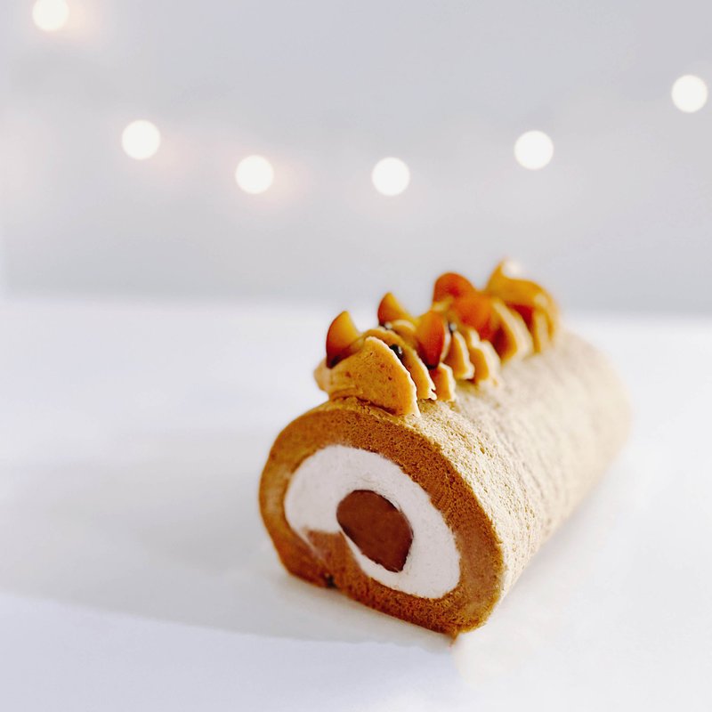 Seasonal limited edition・Kuriko Hojicha cake roll・Class of one person・Two pots - อาหาร/วัตถุดิบ - วัสดุอื่นๆ 