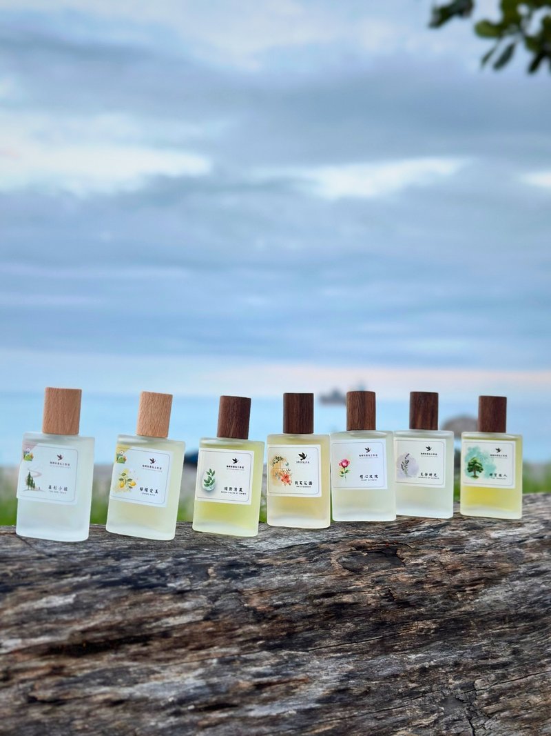 海嶼杉・天然精油香氛噴霧50ml - 香氛/精油/擴香 - 玻璃 