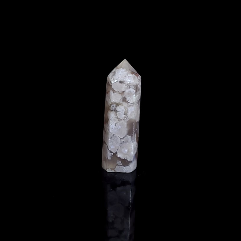 【櫻花瑪瑙柱】 - 903 - 其他 - 水晶 黑色
