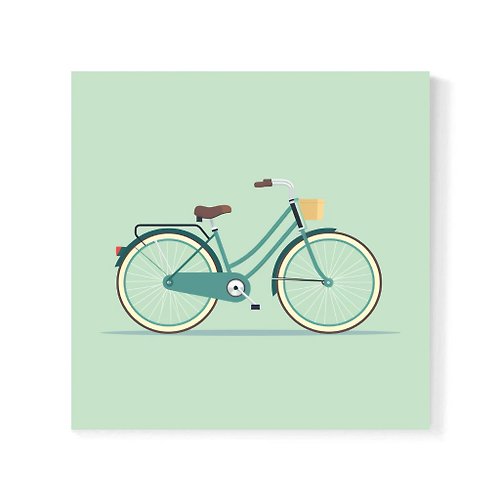 ENLOVE |無框畫|腳踏車|裝飾畫|
