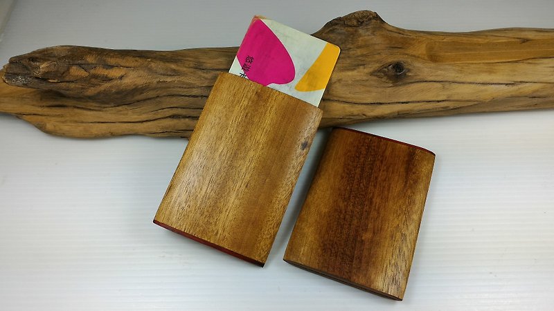 Taiwan burdock handmade travel card set bus stored value card - งานไม้/ไม้ไผ่/ตัดกระดาษ - ไม้ 