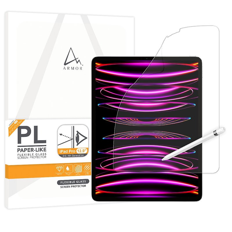 Flexible Glass Screen Protector for iPad Series, Paper-Like / Blue Light Filter - Computer Accessories - Other Materials 