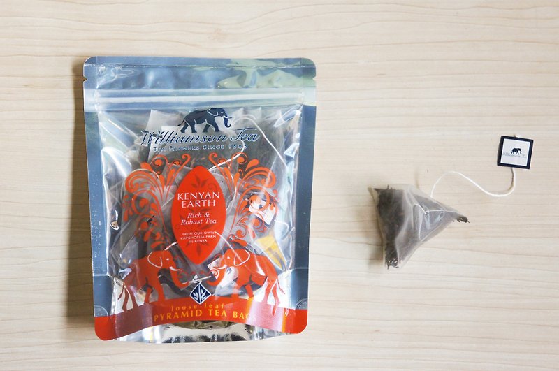[Out of print. Buy one get one free] Kenya Earth Tea KENYAN EARTH / Three-dimensional tea bag series - Tea - Fresh Ingredients Red