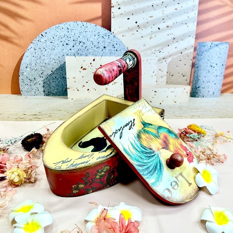 【手工製作】好運到 – 熨斗型糖果盒 過年糖果盒 迎喜氣 - 居家收納/收納盒/儲物盒 - 木頭 