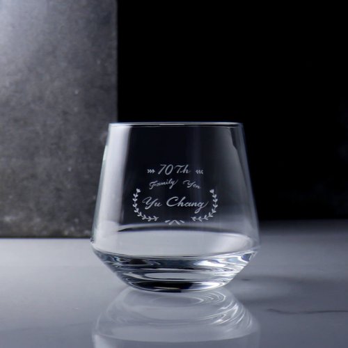 MSA玻璃雕刻 390cc【德國蔡司Schott Zwiesel】藤蔓花紋水晶錐威士忌杯