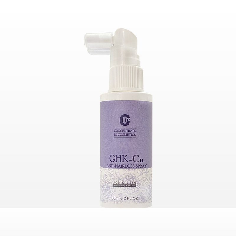 GHK-Cu Blue Bronze Hair Spray 200ppm 60ml (Flower) l Cool and comfortable - Conditioners - Concentrate & Extracts 