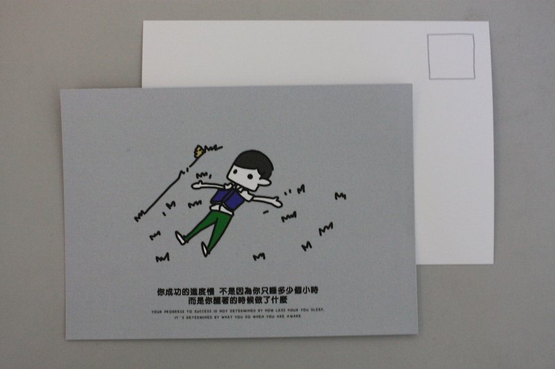 Gray Series Postcard - การ์ด/โปสการ์ด - กระดาษ สีเทา