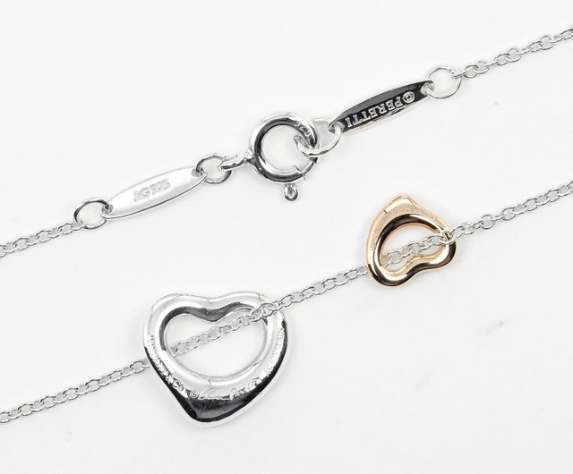 日本直送】ティファニー TIFFANY&Co. ダブル オープンハート