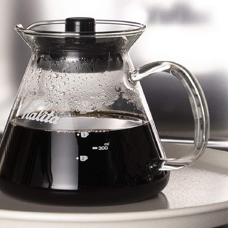 【日本】Kalita│手沖耐熱玻璃壺-玻璃手把(500ml) - 其他 - 其他材質 透明