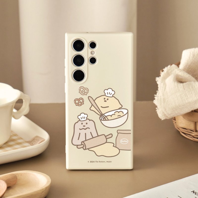The Butters Bakery Solid Color Silicone SAMSUNG Phone Case - เคส/ซองมือถือ - ซิลิคอน หลากหลายสี