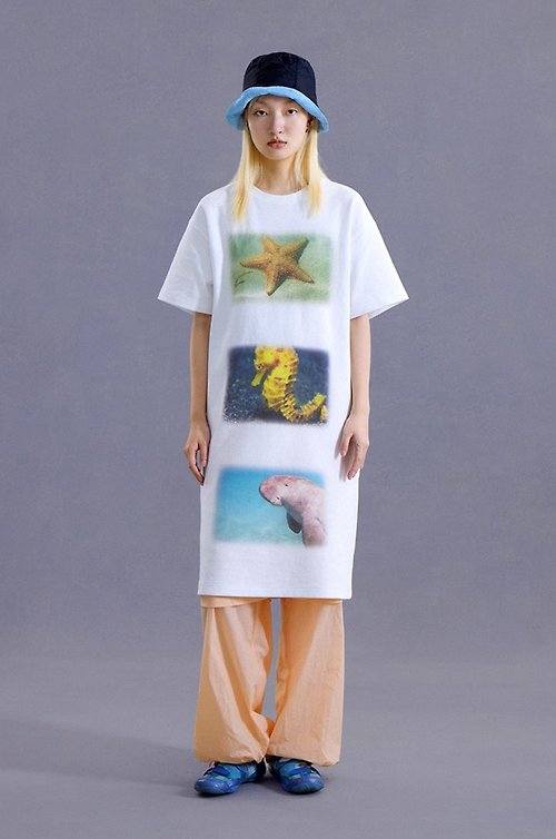CONP: Citizen of No Place Aquarium Long T-shirts 水族館裙短袖T恤/連身裙/洋裝