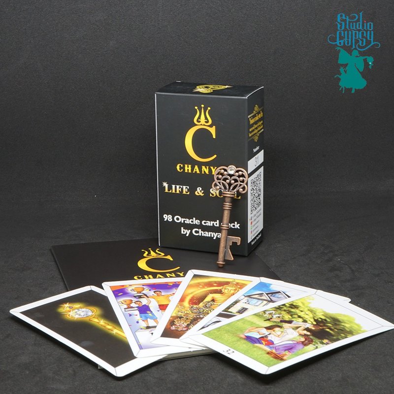 The Key by Chanya (Deck & Guide Book) - 卡片/明信片 - 紙 