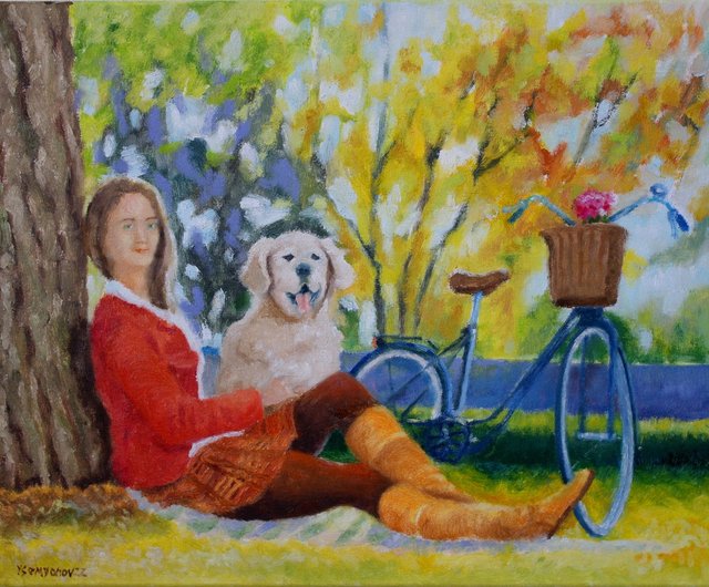 絵画 インテリア 油絵 F4-081714 人物 可愛い女の子（おしゃべり） 楽天市場】絵画 インテリア 【送料無料】壁掛け油絵 人物画 絵