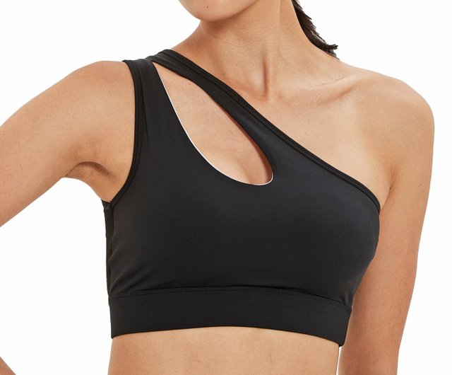 Morgan One Shoulder Sports Bra - Shop flexiflow Apparel Women's