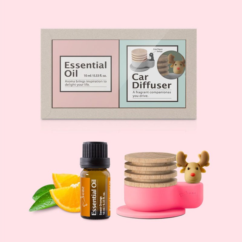 Bone / Mini Doll Diffuser Gift Box Christmas Exchange Gift New Year Gift Box Anniversary Gift - Fragrances - Wood Multicolor