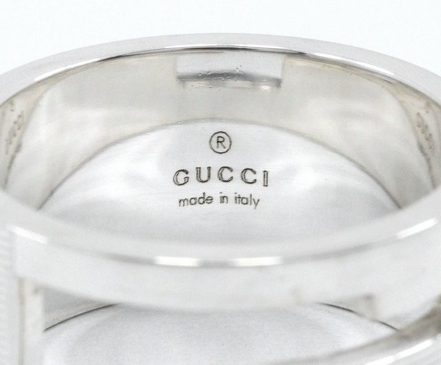★GWセール★【GUCCI】ブランデッド　Ｇ　ワイド　リング　２０号　2025 日本直送】グッチ GUCCI ブランデッドG ワイド 20号 リング