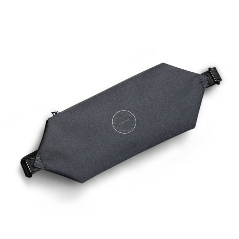 Kincase 貼身防搶防盜單肩包 - 側背包/斜背包 - 聚酯纖維 灰色