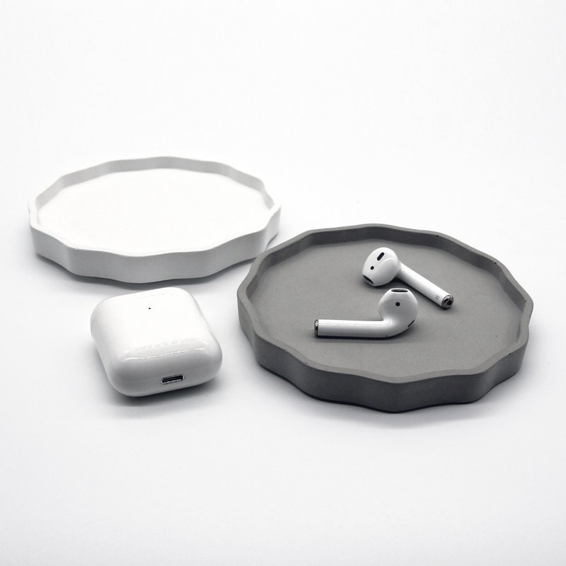 Moroccan TRAY I 水泥 I 置物皿 I 圓碟 I 客製化 I 杯墊 I 禮物 - 擺飾/家飾品 - 水泥 