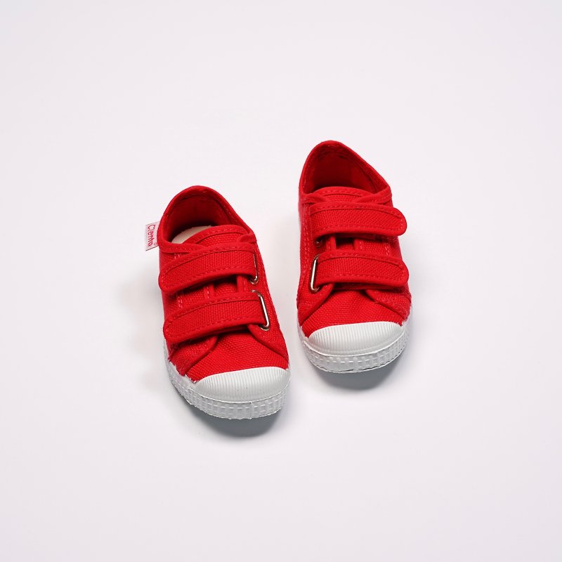 CIENTA Canvas Shoes 78020 02 - รองเท้าเด็ก - ผ้าฝ้าย/ผ้าลินิน สีแดง