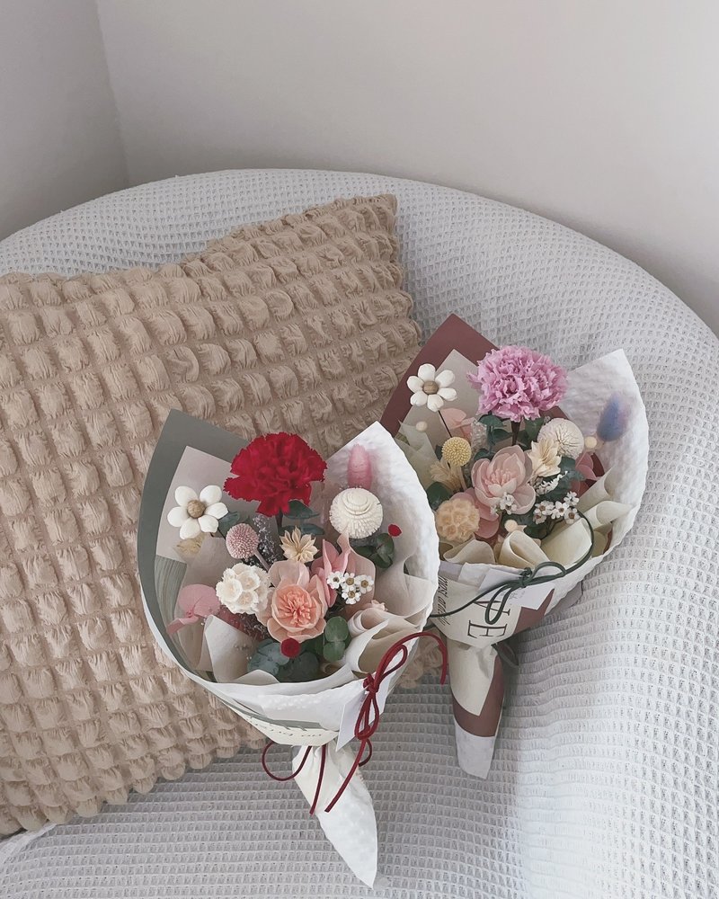 Kasuga Nankangkang Preserved Bouquet Mother's Day Bouquet - Dried Flowers & Bouquets - Plants & Flowers Multicolor