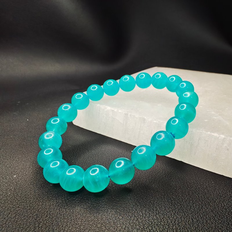 天河石 手串 手鍊 天然水晶 水晶手串 9mm 水晶手鍊 - 手鍊/手環 - 水晶 