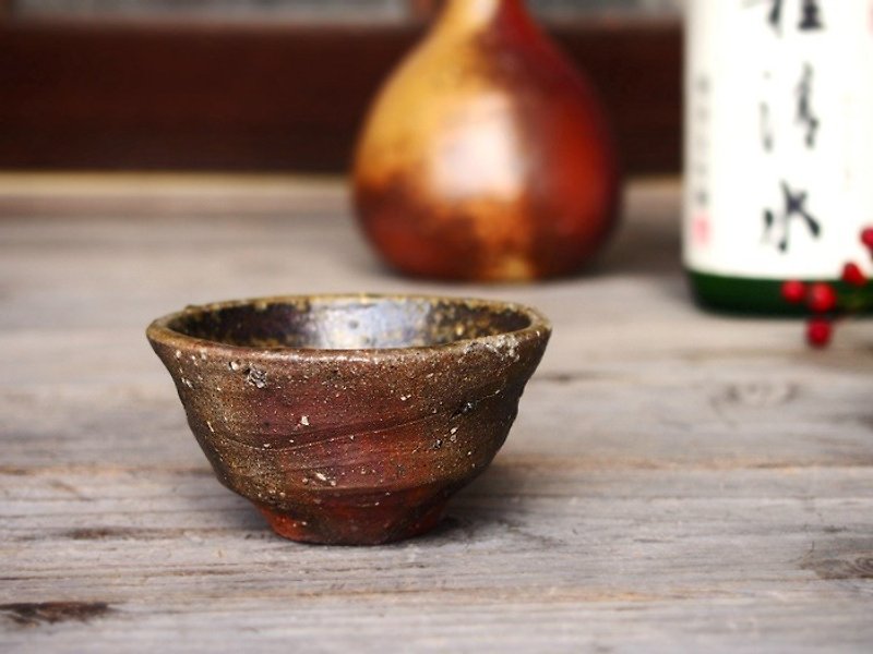 Bizenyaku sweet sake _ gi-103 - Pottery & Ceramics - Paper Brown