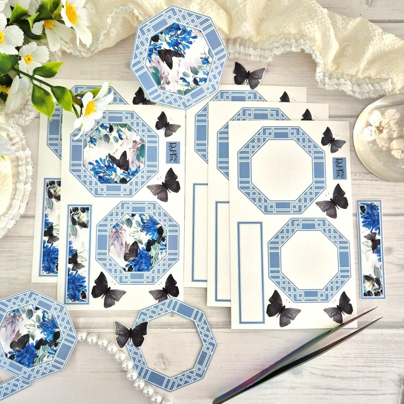 Oriental label paper sticker_June_9 - 貼紙 - 紙 