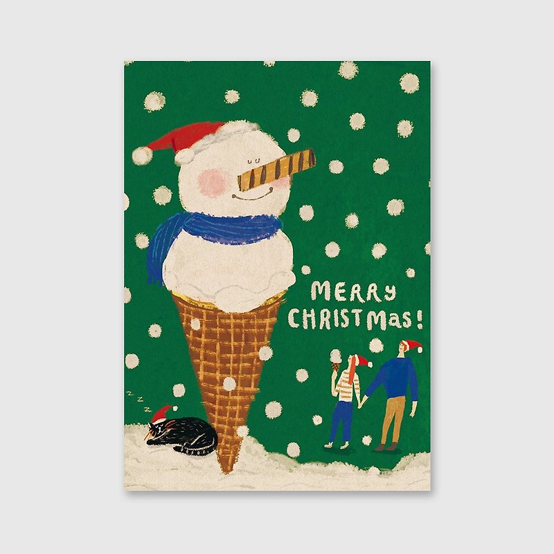 Snowman taste - Cards & Postcards - Paper 