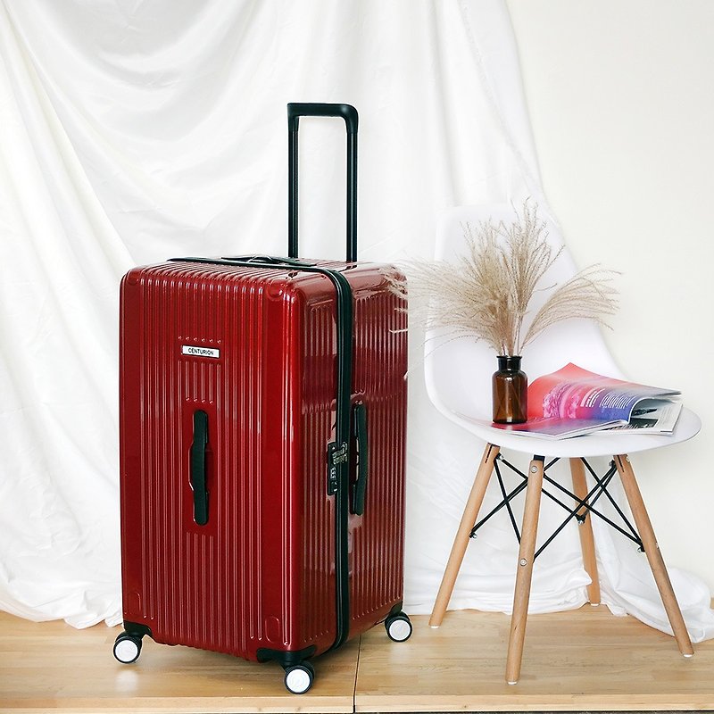 【CENTURION百夫長】克魯斯29吋紐約紅胖胖箱 - 行李箱/旅行袋 - 其他材質 紅色